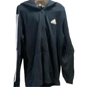 Men’s Adidas Black Zip Up Hooded Jacket